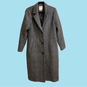 Abercrombie & Fitch Wool Blend Coat